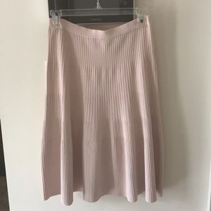 Knee length skirt